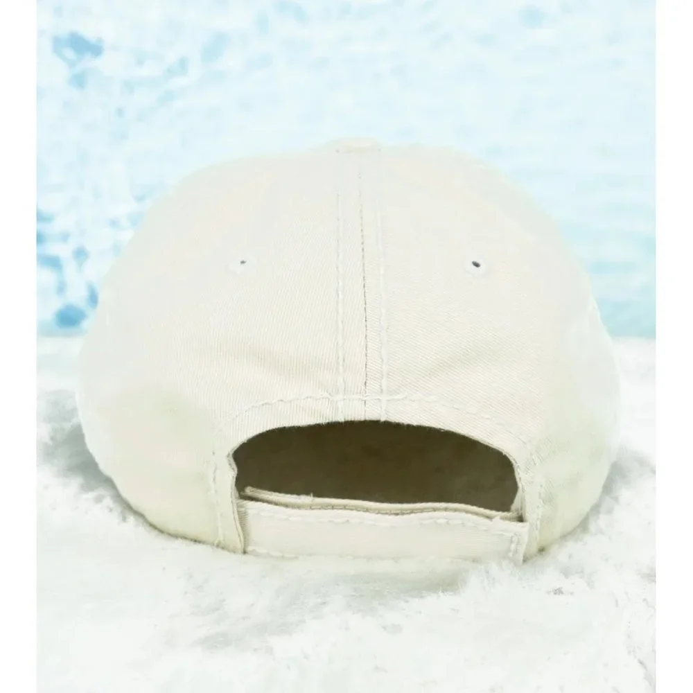 Ball Cap. "Lake Life". Embroidered. Yellow/Multi. NWT. - Picture 2 of 2